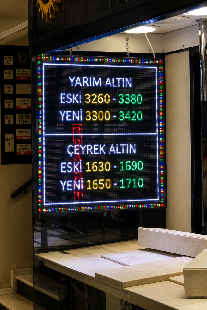 Kuyumcu Fiyat Panoları